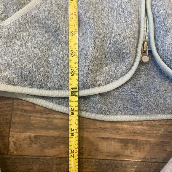 The North Face Women's Light Gray/Lite blue Zip-Up Jacket sz M - Picture 7 of 10